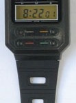photo of vintage casio-f-100 band view