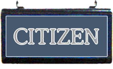 Citizen sign