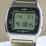photo of casio-blue-thunder-gold-a201g front view 1