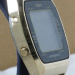 photo of casio-blue-thunder-gold-a201g side view 2