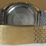 photo of casio-blue-thunder-gold-a201g band view