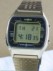 photo of casio-blue-thunder-gold-a201g front view sm