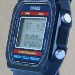 photo of vintage casio-Lithium-W-700 side view 1
