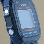 photo of vintage casio-Lithium-W-700 side view 2