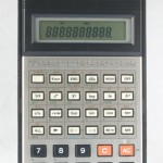 photo of vintage-casio-scientific-calculator-fx-100c front view