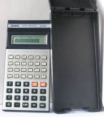 photo of vintage-casio-scientific-calculator-fx-100c both view sm