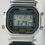 photo of vintage casio-DW-5800 front view