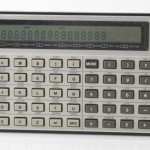 Photo of vintage casio-FX-702P-calculator front view 2