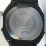 photo of vintage casio-melody-alarm-82M22 back view