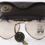photo of NOS Ray-Ban Tortuga-Outdoorsman-sunglasses-58 mm-L1704. case view 1