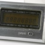 photo of vintage-casio-calculator MQ-2 lcd view
