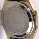 photo of vintage-casio-melody-alarm-gold-h104G back view
