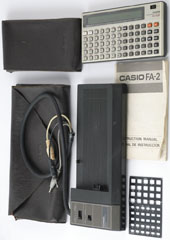 photo of casio-fx-702p-calculator-fa-2-cassette-interface 13
