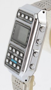 photo of vintage-casio-cd-401-data-bank side view 2