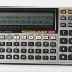 photo of vintage-casio-fx-880p-calculator front view