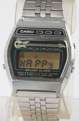 photo of vintage casio-melody-alarm-guitar-82-m321-front view 1 sm