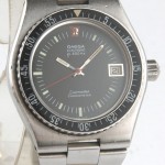 photo of vintage-omega-seamaster-electronic-f300hz-diver front view-2
