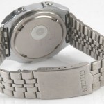 photo of vintage-citizen-P100-digital watch band view