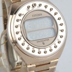 photo of nos-vintage-citizen-gold-calculator-59-2021 front view 3