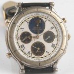 photo of-seiko-7T36-7A10-Age-of-Discovery-moon-phase front view